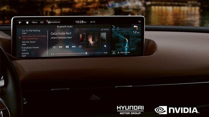 Hyundai NVIDIA DRIVE ‘connected car’ infotainment