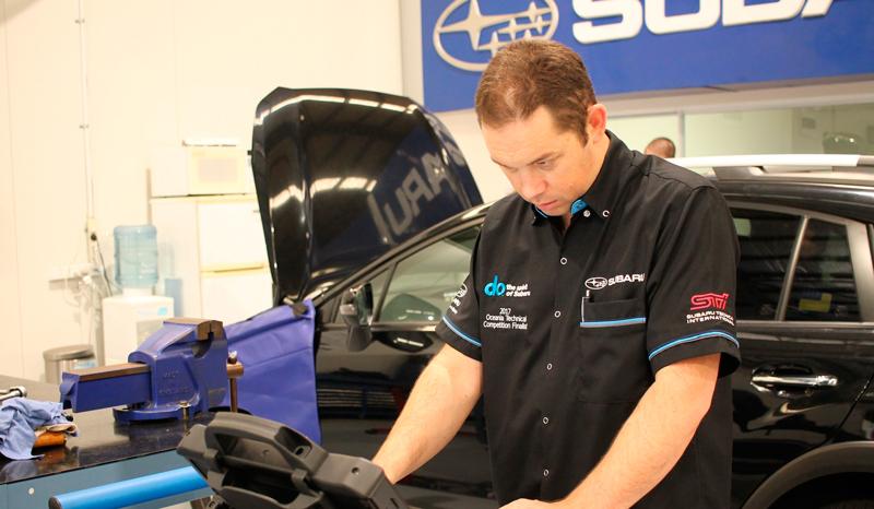Kiwi Subaru technician for world contest