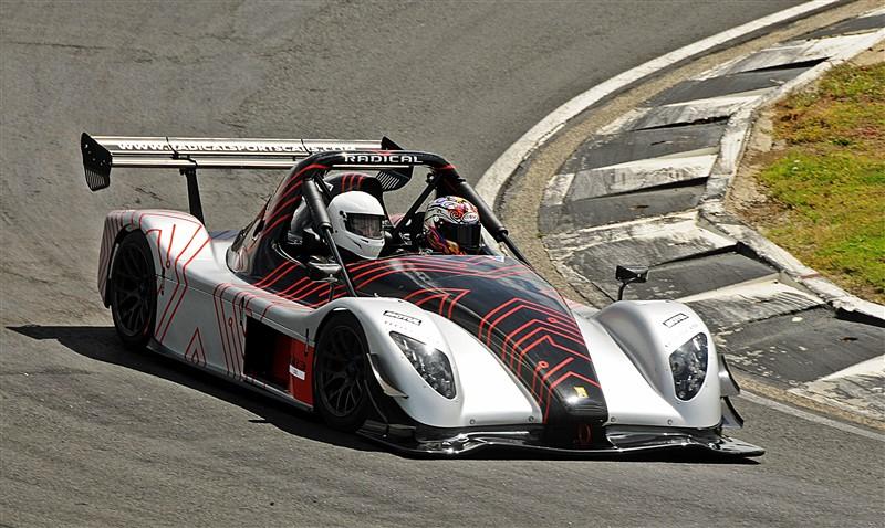 Getting some track time in a radical SR3XX!